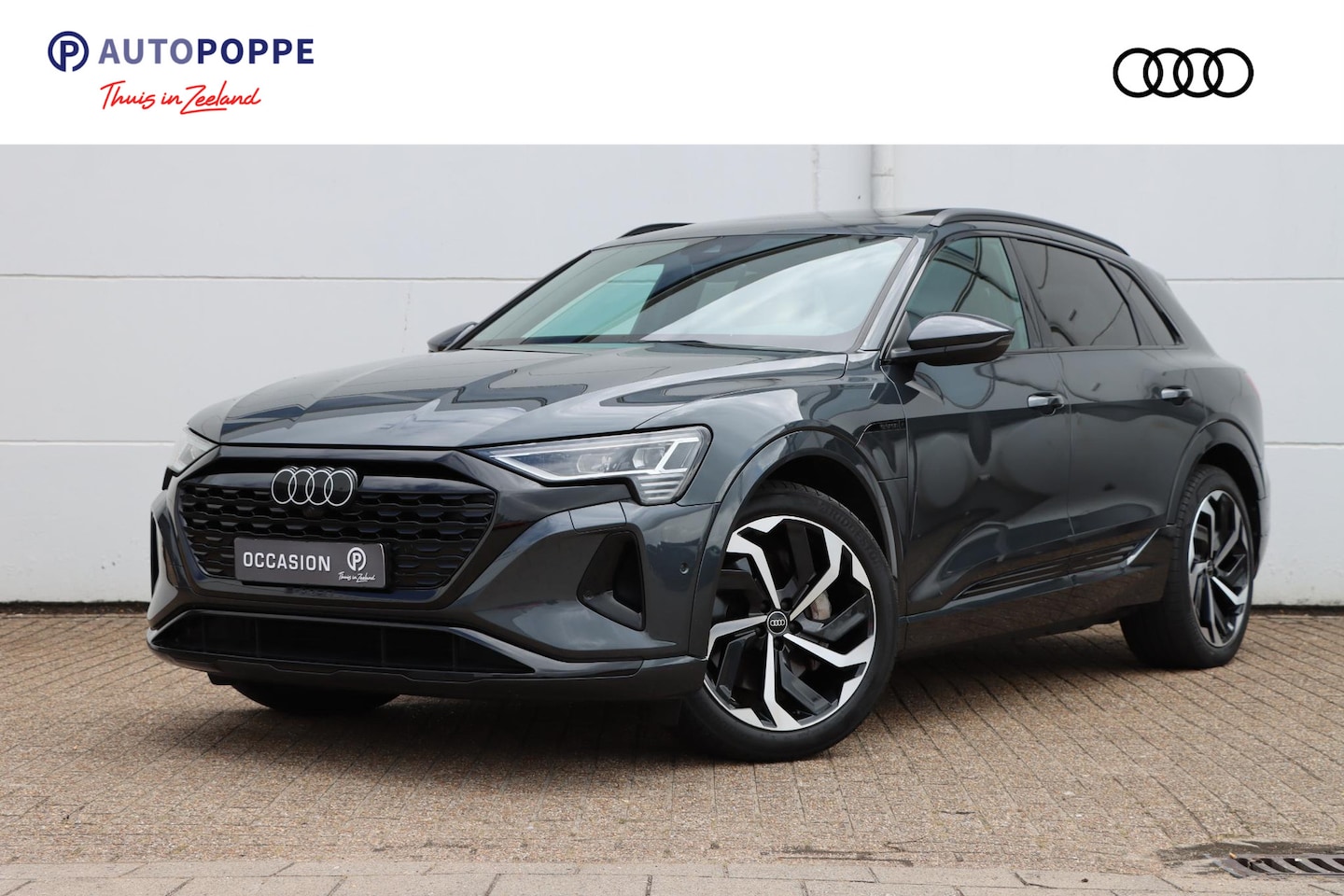 Audi Q8 e-tron - 50 quattro Advanced Edition 95 kWh 340pk | SOH 96,8% | - AutoWereld.nl