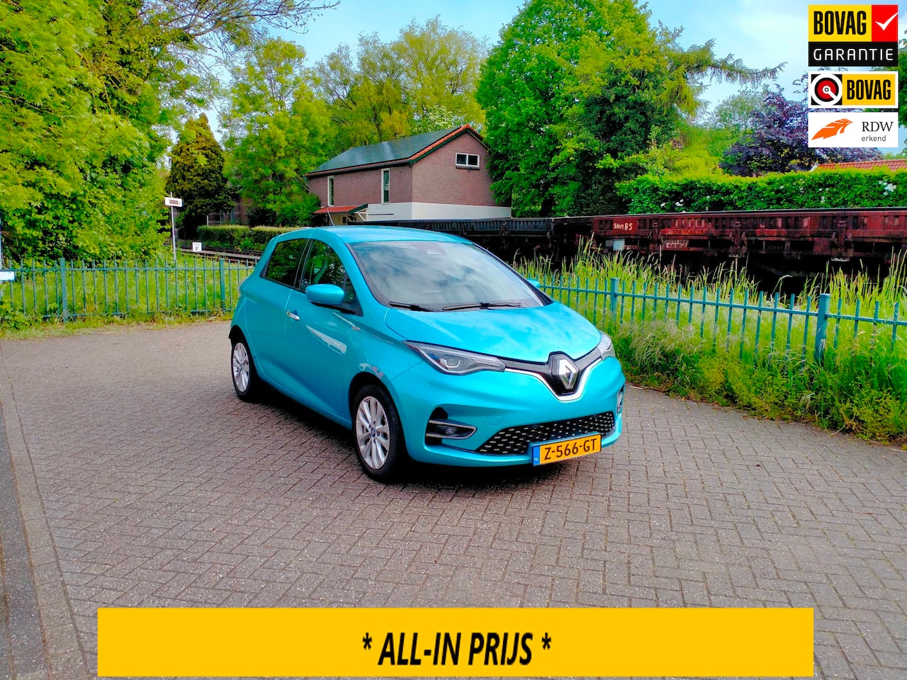 Renault Zoe - R135 Intens Bose 52 kWh (ex Accu) lage km ALLINPRIJS - AutoWereld.nl