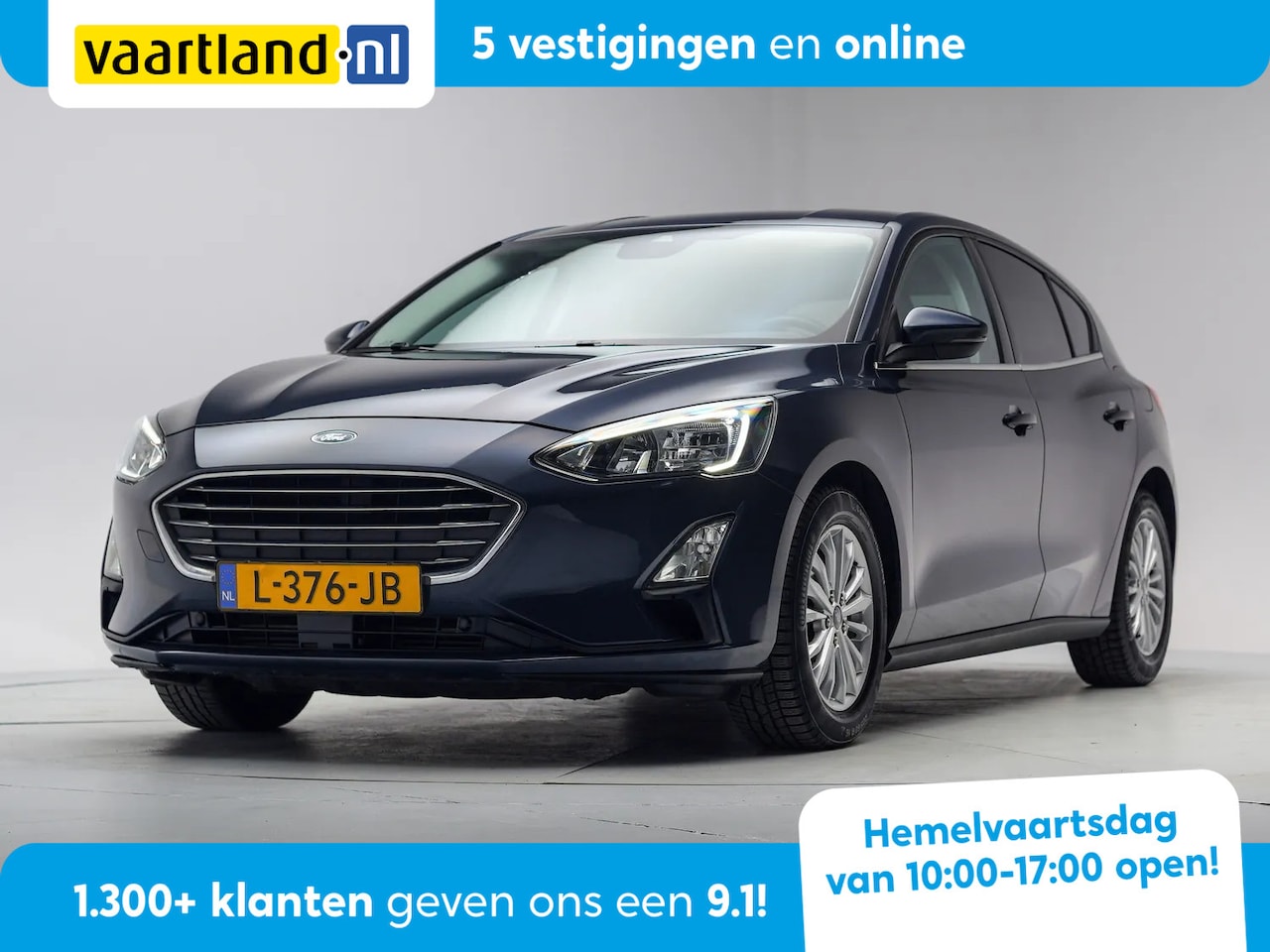 Ford Focus - 1.0 EcoBoost Titanium X Business Aut. [ Navi Apple / Android.cruise PDC Clima / ECC ] - AutoWereld.nl