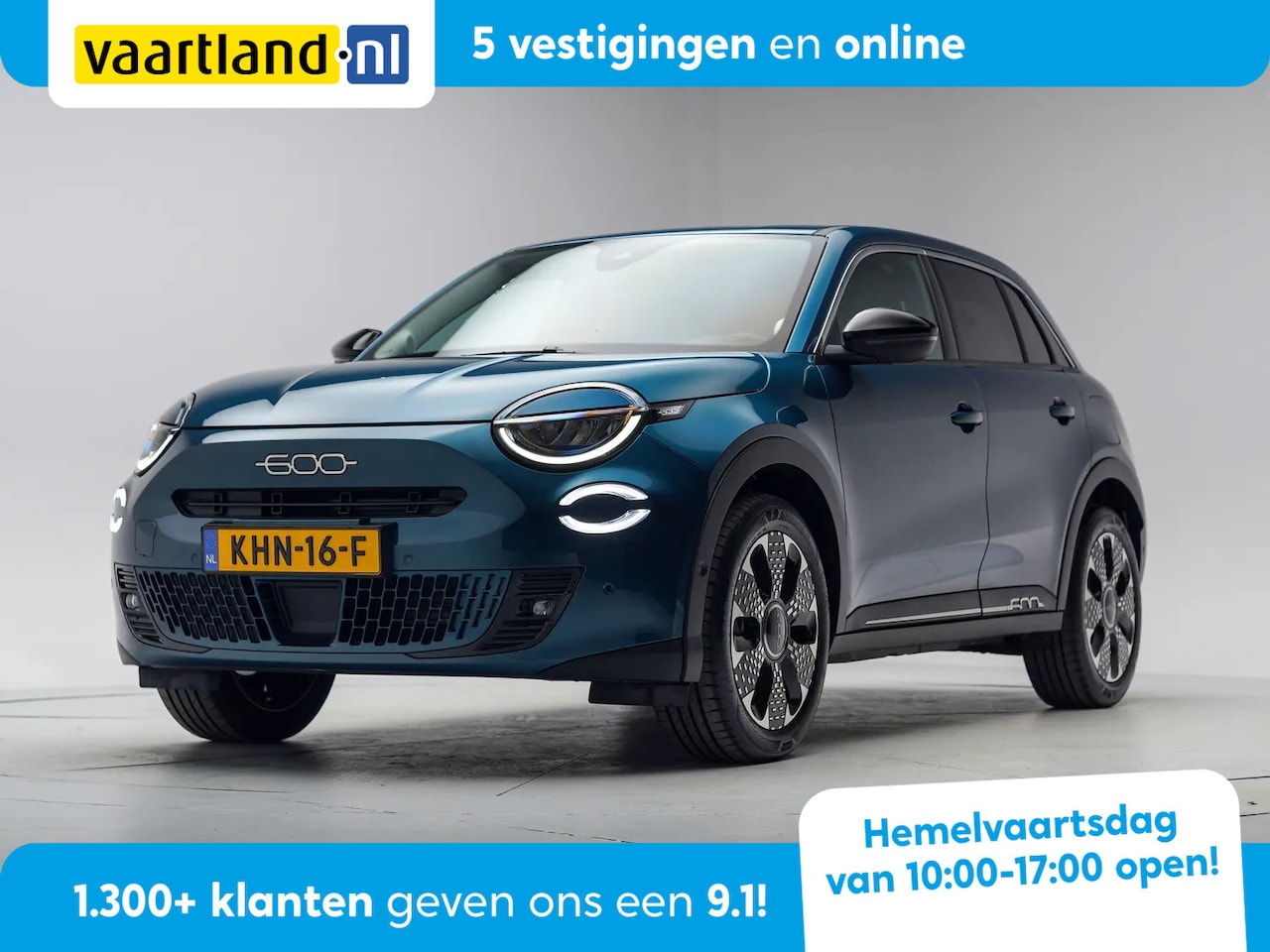 Fiat 600 - 600 e La Prima 54 kWh [ Navi Camera Apple / Android Leder Stoelverwarming ] - AutoWereld.nl