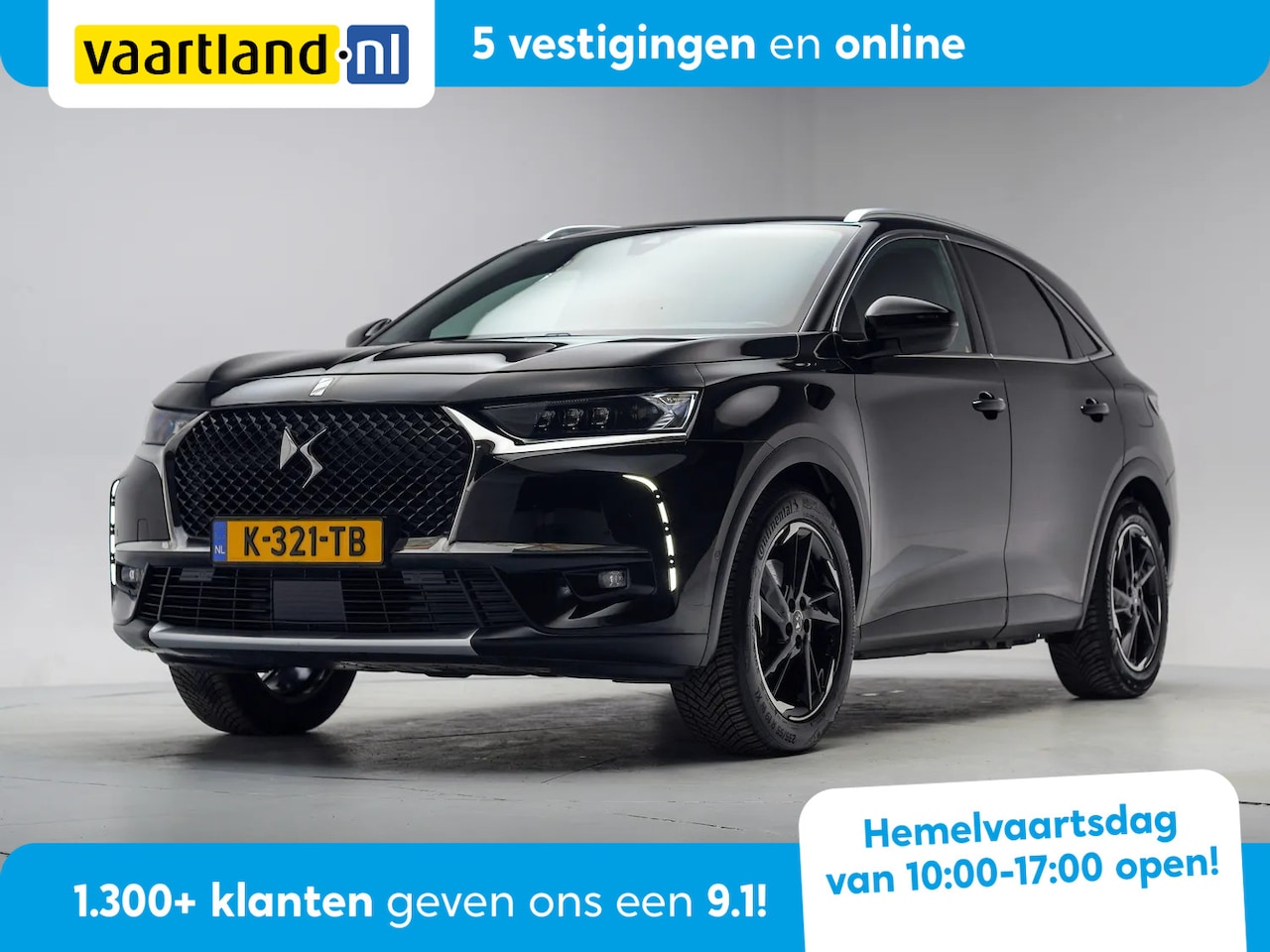 DS 7 Crossback - E-Tense 4x4 Grand Chic Aut. [ Adapt.cruise Massage Leder Focal-Audio ] - AutoWereld.nl