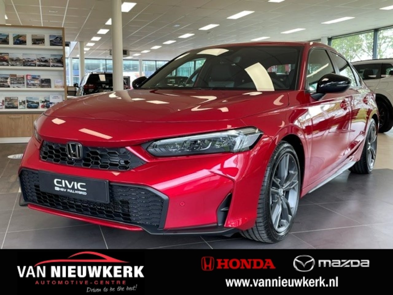 Honda Civic - 2.0 HYBRID 184PK Automaat Sport Black Emblem Pack - AutoWereld.nl