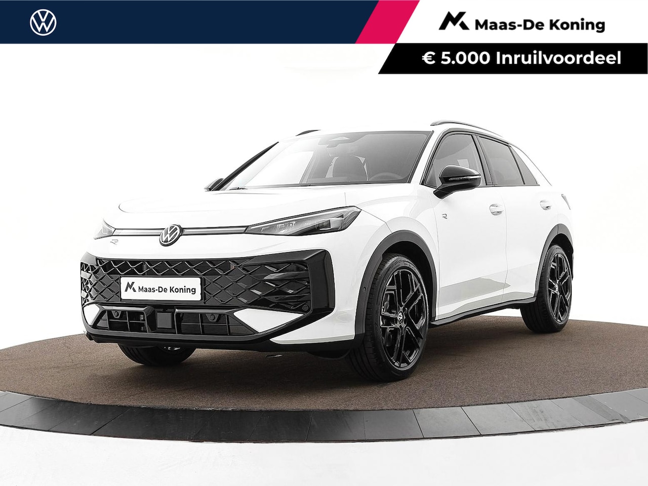 Volkswagen T-Roc - R-Line First Edition 1.5 eTSI 150 PK 7 versn. DSG · Electrische achterklep · Achteruitrijc - AutoWereld.nl