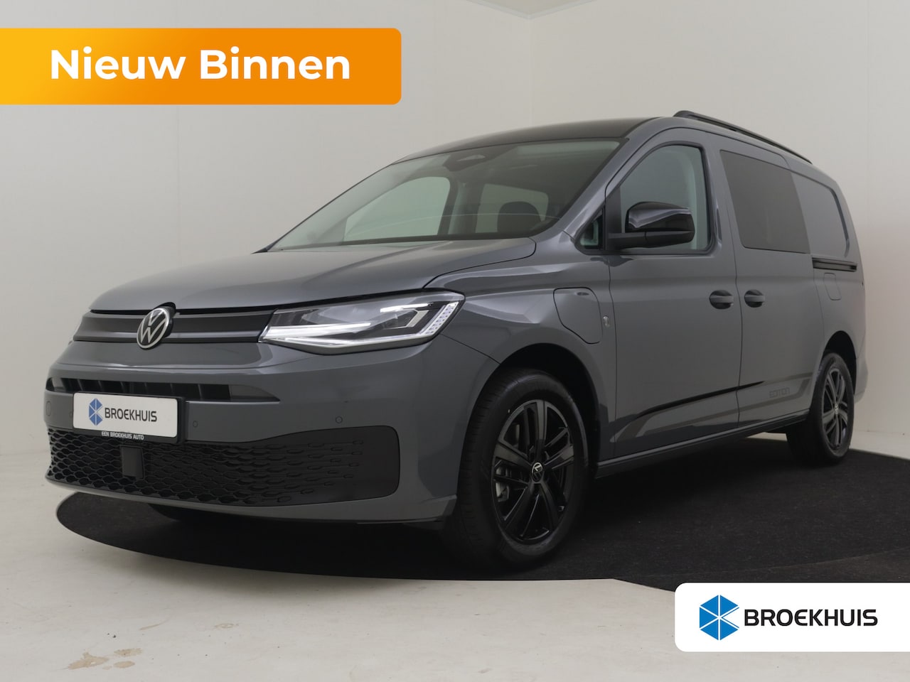 Volkswagen Caddy Maxi - Flexible Limited Edition 1.5 eHybrid 150PK Airco met ECC | Adaptive Cruise | Draadloos App - AutoWereld.nl