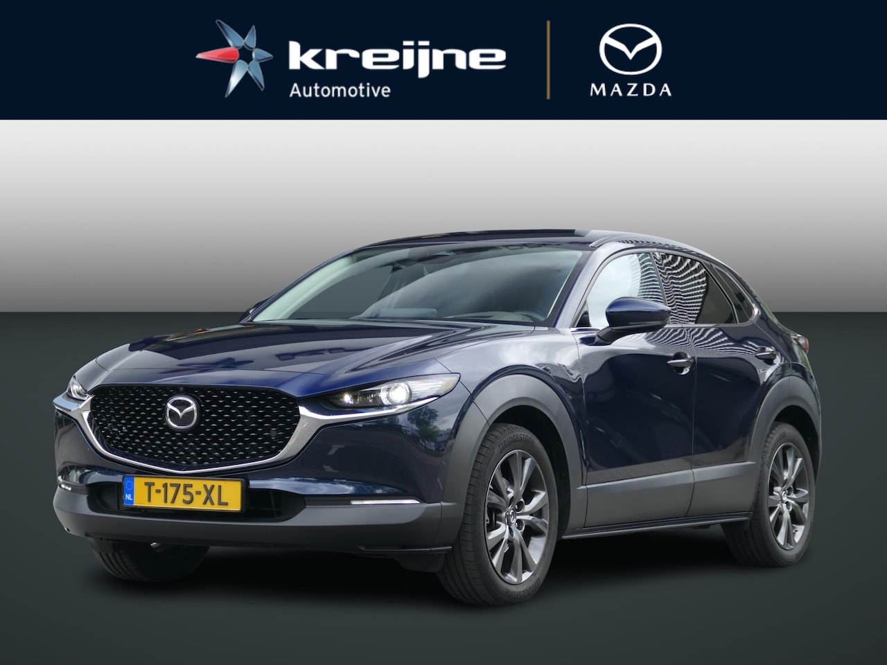 Mazda CX-30 - 2.0 e-SkyActiv-X M Hybrid Exclusive-line | Comfort pack | Adaptieve cruise | 360 Camera | - AutoWereld.nl