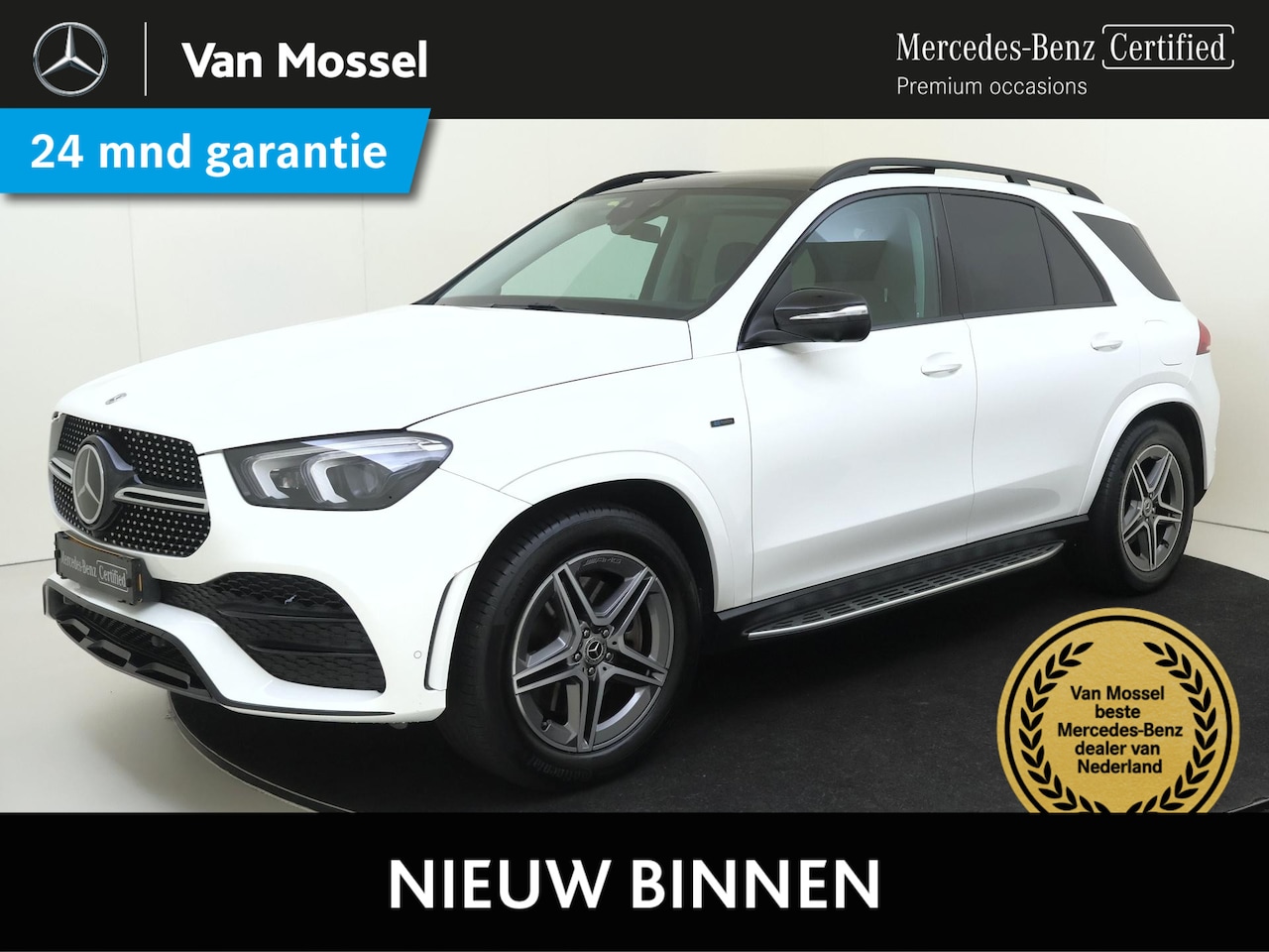 Mercedes-Benz GLE-Klasse - 350 e 4MATIC Premium Plus Panoramadak / Elektrische Stoelen / Rijassistentie Pakket / Luch - AutoWereld.nl