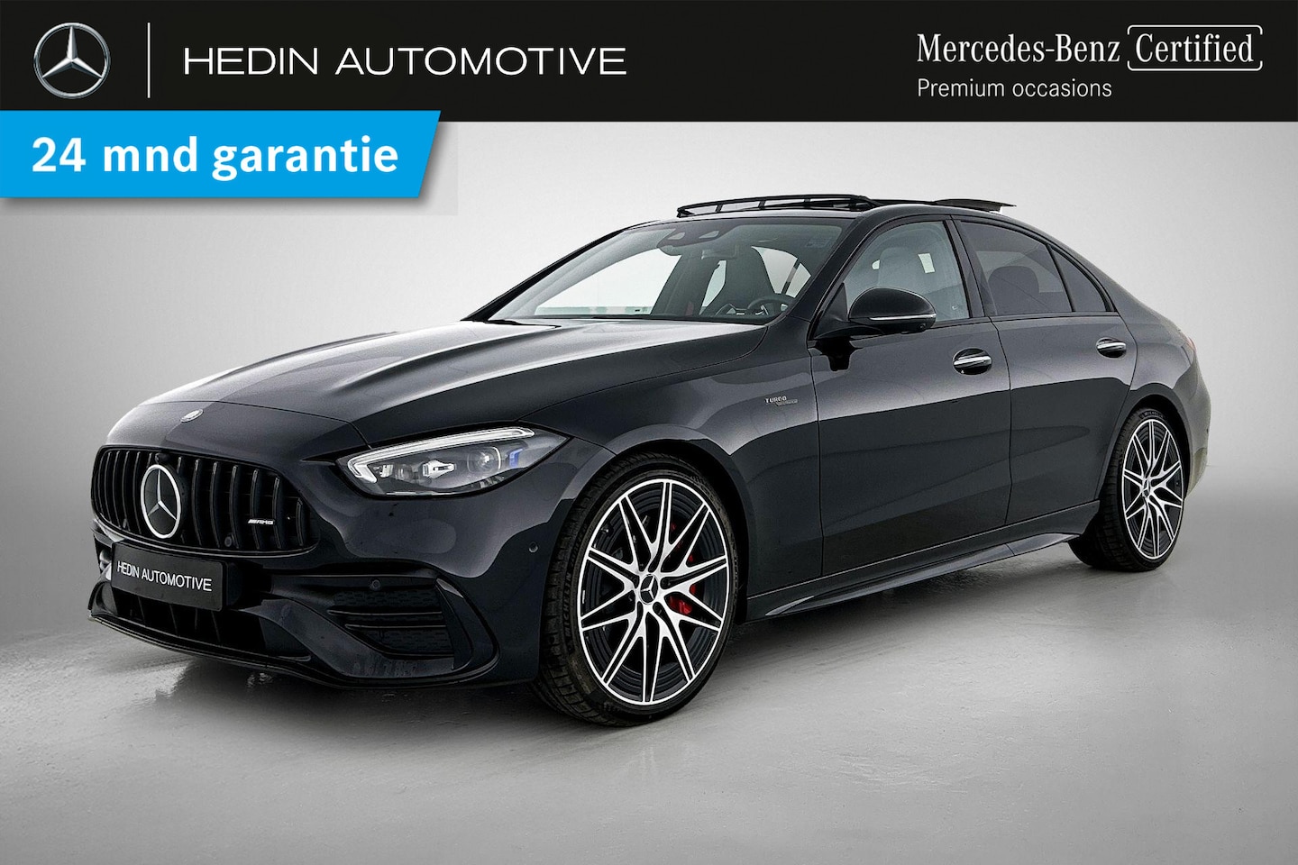 Mercedes-Benz C-klasse - C 43 AMG Limousine Automaat 4MATIC+ | Premium Plus Pakket | Winterpakket | Rijassistentiep - AutoWereld.nl