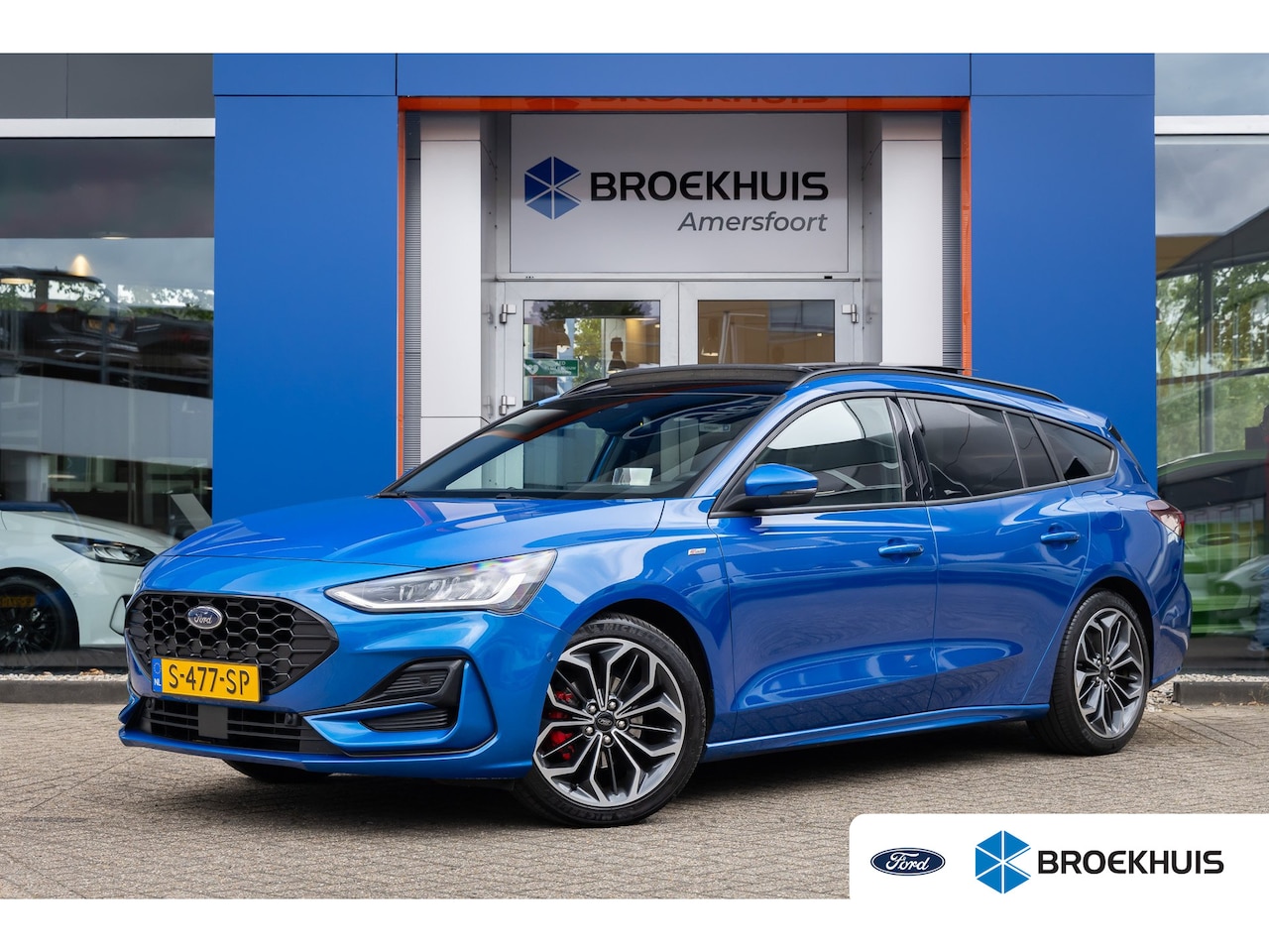 Ford Focus Wagon - 1.0 EcoBoost Hybrid ST Line X | Pano | Trekhaak wegklapbaar | Adaptief Cruise | Dodehoek d - AutoWereld.nl