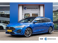 Ford Focus Wagon - 1.0 EcoBoost Hybrid ST Line X | Pano | Trekhaak wegklapbaar | Adaptief Cruise | Dodehoek d