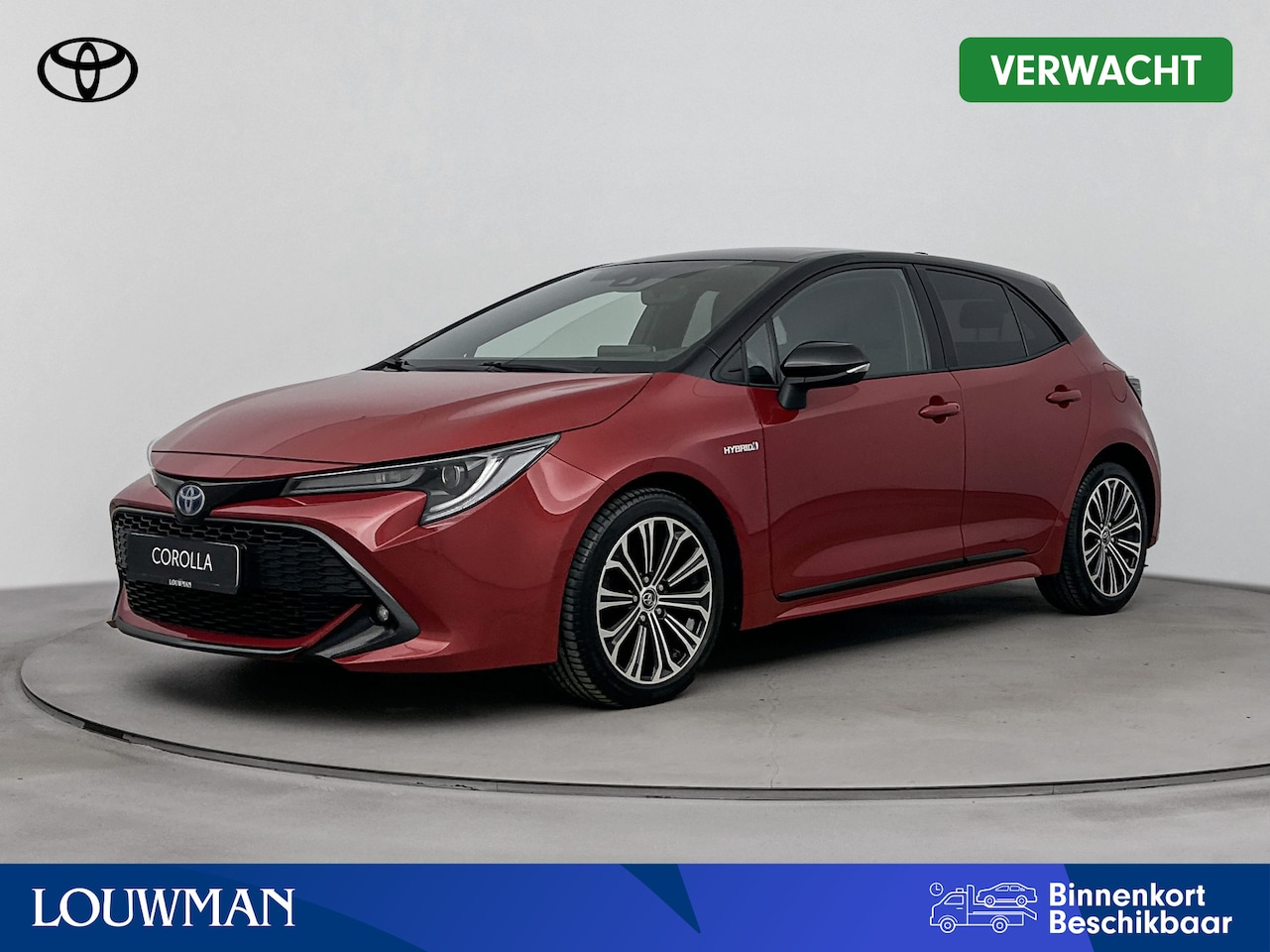 Toyota Corolla - 2.0 Hybrid Style Bi-Tone | Head Up Display | Stuur-Stoelverwarming | - AutoWereld.nl
