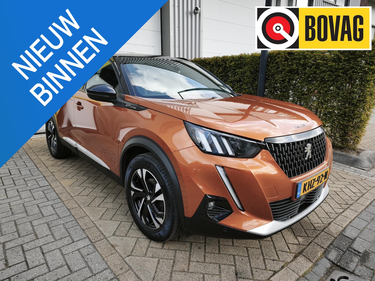 Peugeot 2008 - 1.2 PureTech GT-Line Led Navi-Carplay Stoelverwarming 3D-Cockpit Trekhaak - AutoWereld.nl