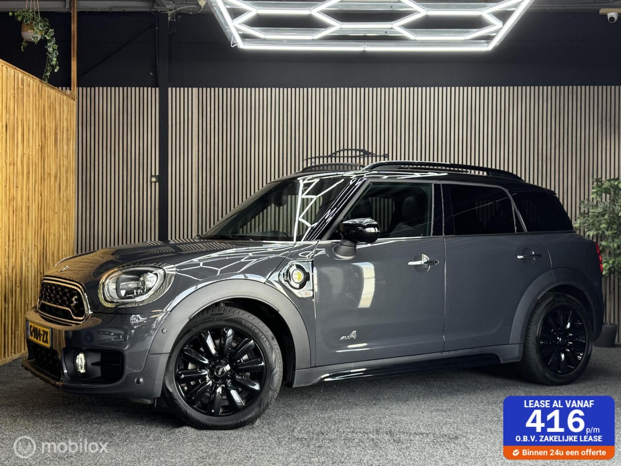 MINI Countryman - 1.5 Cooper S E ALL4 Chili|Pano|Led|Carplay| - AutoWereld.nl