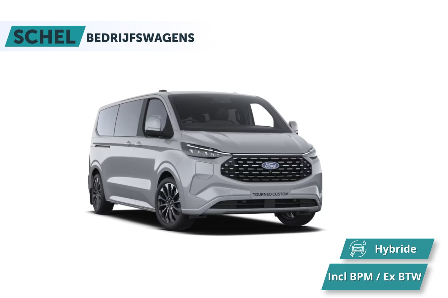 Ford Model T - Custom 340 2.5 PHEV L2H1 Titanium X 232pk | ACC | Pano | B&O | Elek. schuifdeuren | 360 ca - AutoWereld.nl