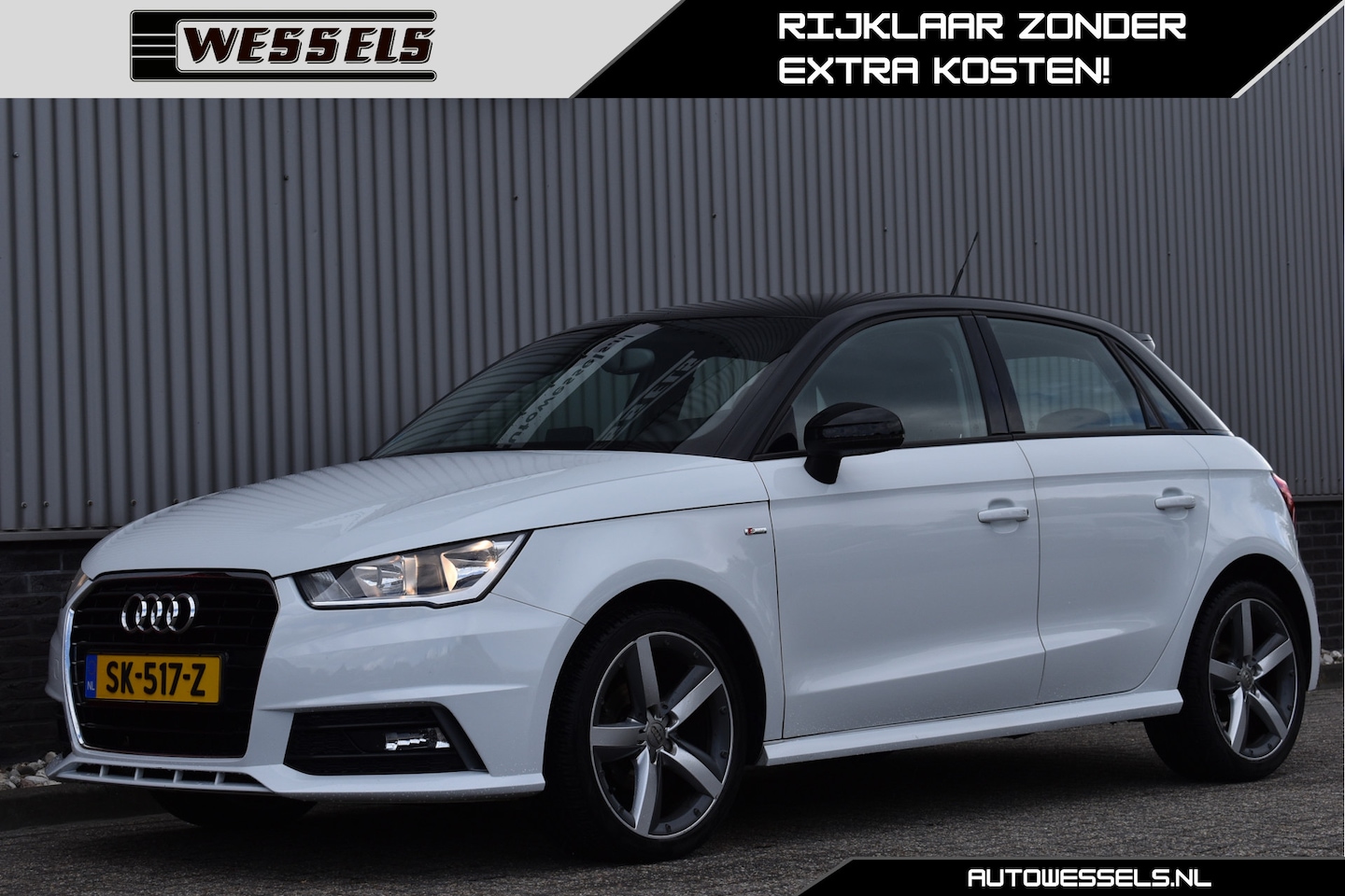 Audi A1 Sportback - 1.0 TFSI S-Line Cruise, Origineel NL, Multi. stuur, A/C, 5-drs, LMV 17" - AutoWereld.nl