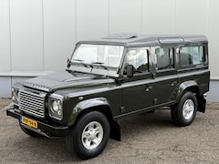 Land Rover Defender 110 - 2.4 TD SW SE Airco Stoelverwarming Kanteldak LM Velgen LED Stof 96.000 km Topstaat