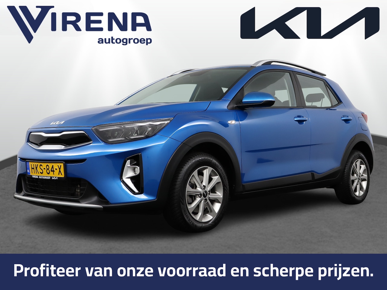 Kia Stonic - 1.0 T-GDi MHEV DynamicLine Navigatie - Achteruitrijcamera - Cruise Control - Apple & Andro - AutoWereld.nl