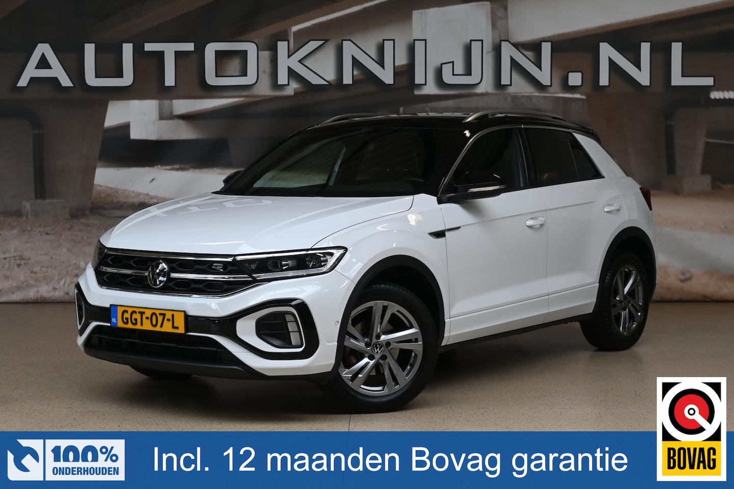 Volkswagen T-Roc - 1.5 TSI 150pk R-Line | IQ. Light | Camera | Trekhaak | 100% (Dealer) onderhouden label - AutoWereld.nl