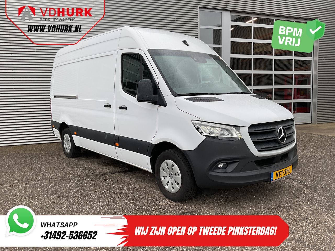 Mercedes-Benz Sprinter - 316 CDI Aut. L2H2 Koel/ Koelwagen/ Frigo/ Kühl/ LED/ Carplay/ Navi/ Cruise/ Airco/ Camera/ - AutoWereld.nl