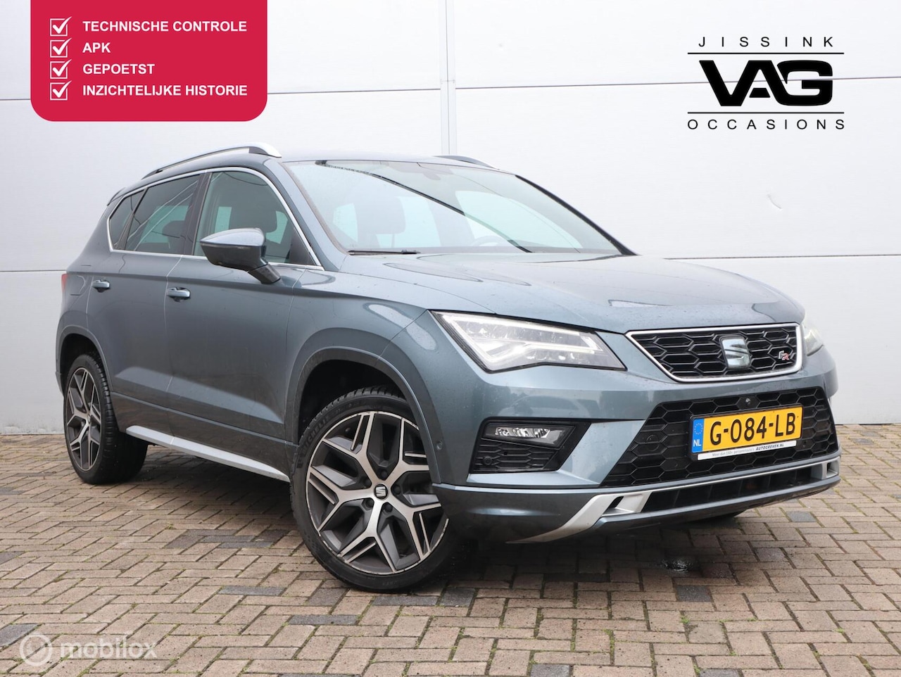 SEAT Ateca - 1.5 TSI FR Automaat Trekhaak 360 Camera LED CarPlay 19 inch - AutoWereld.nl