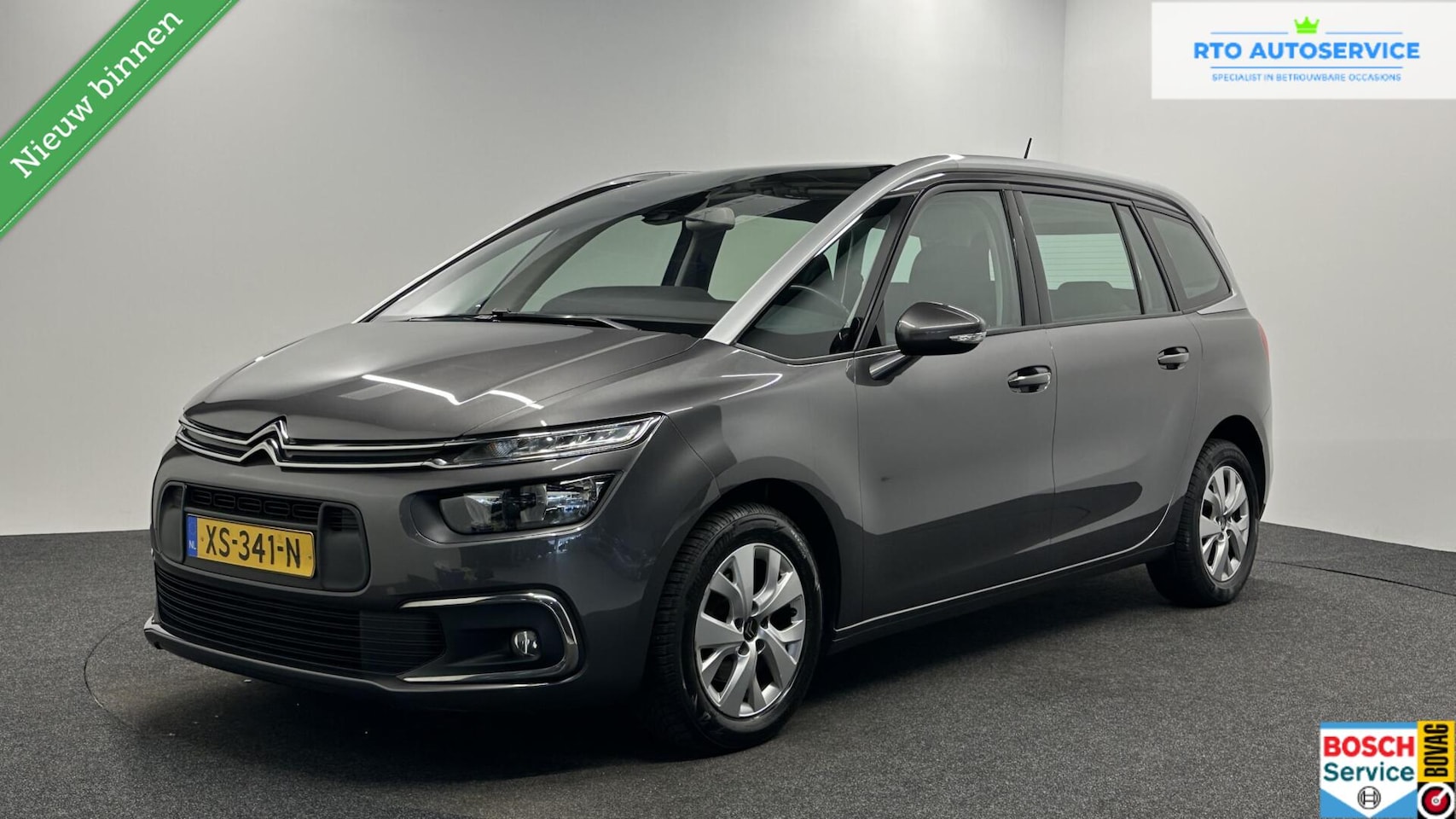 Citroën Grand C4 SpaceTourer - 1.2 PureTech Business CAMERA CARPLA NAVI ECC CRUISE. - AutoWereld.nl