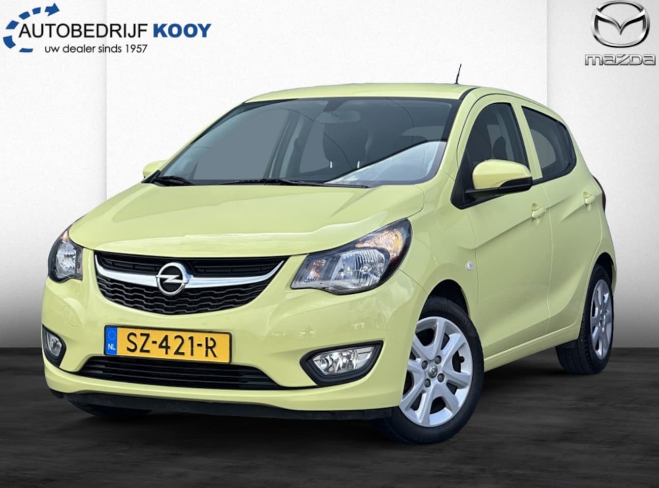 Opel Karl - 1.0 ecoFLEX Edition Automaat / Airco / Bluetooth / NL auto - AutoWereld.nl