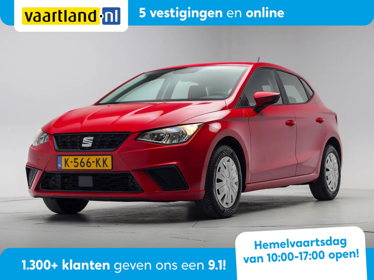 SEAT Ibiza - 1.0 TSI 95pk Style 5-drs [ Climate Cruise Bluetooth ] - AutoWereld.nl