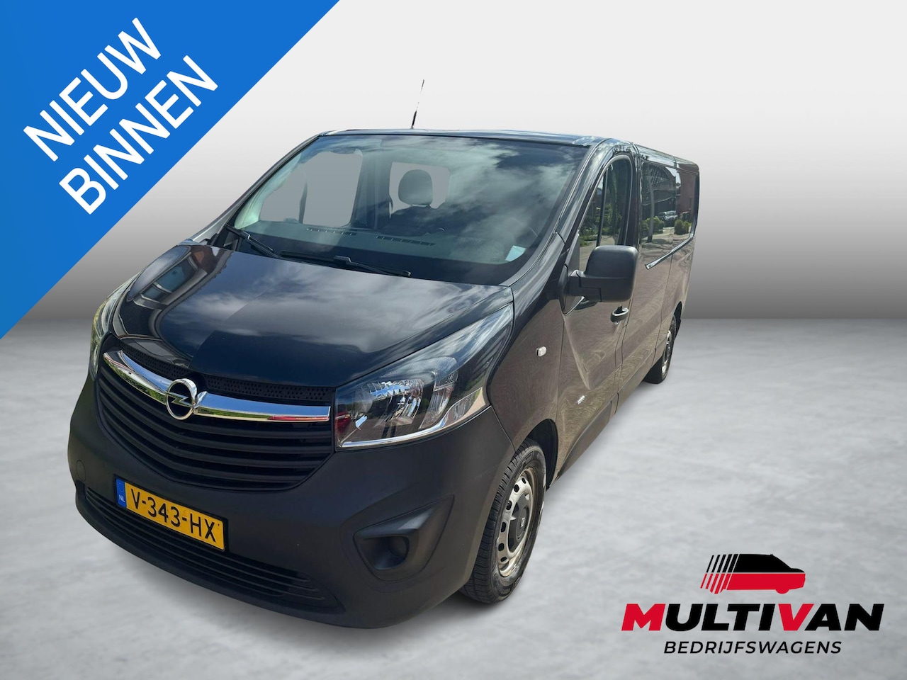 Opel Vivaro - 1.6 CDTI L2H1 DC 125PK | KOMT 22-05 | MARGE | 6 PERSOONS | CRUISE | AIRCO | RUIME BUS - AutoWereld.nl