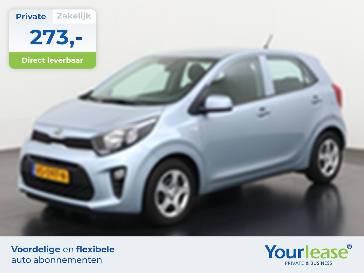Kia Picanto - 1.0 CVVT EconomyPlusLine | All-in 273,- Private Lease | Direct uit voorraad - AutoWereld.nl