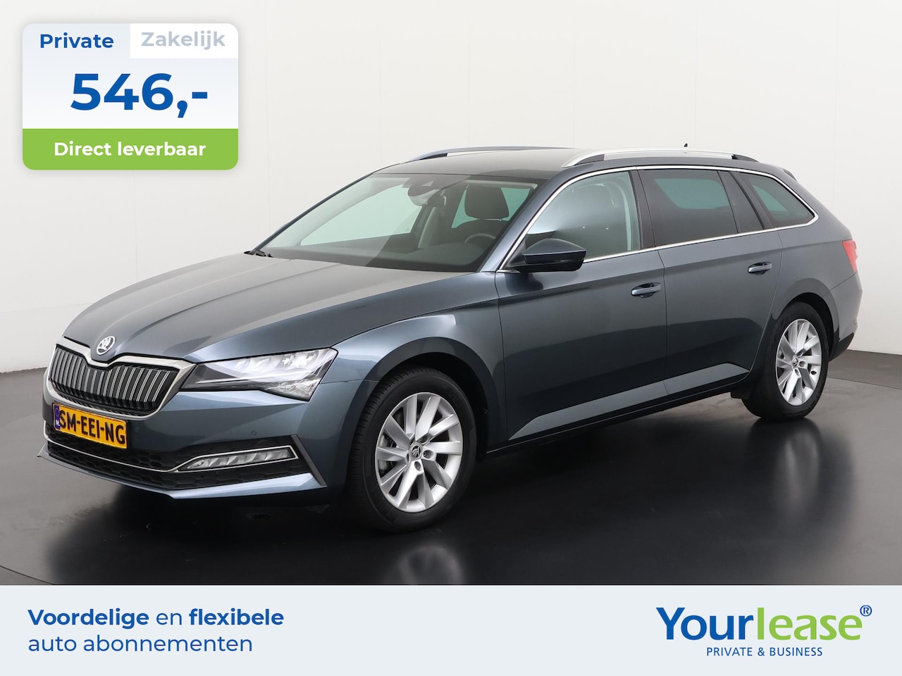 Skoda Superb Combi - 1.4 TSI iV Business Edition | All-in 546,- Private Lease | Direct uit voorraad - AutoWereld.nl
