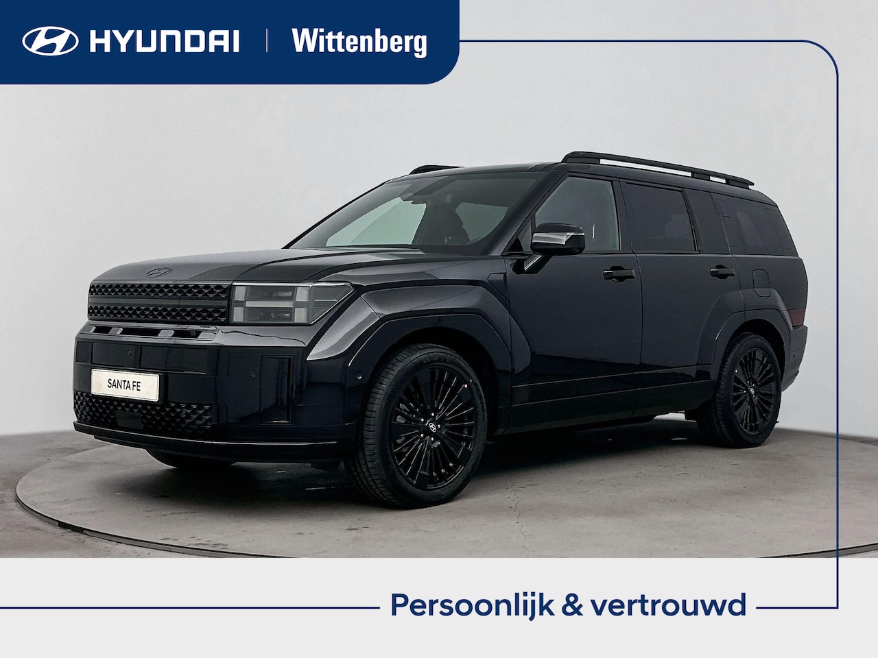 Hyundai Santa Fe - 1.6 T-GDI PHEV Black Line 4WD 7p. | TREKHAAK | - AutoWereld.nl