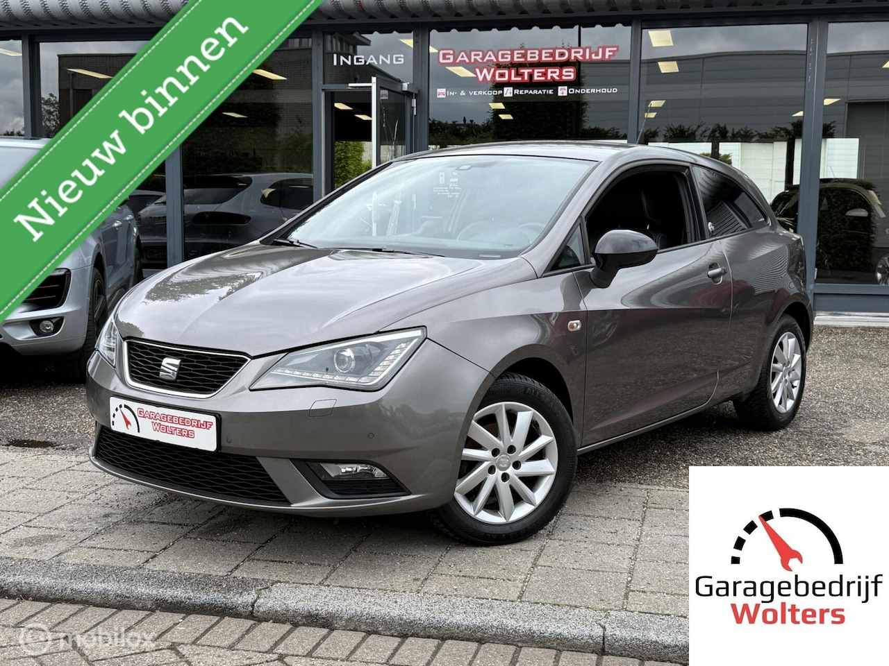 SEAT Ibiza SC - 1.2 TSI Style [alcantara] [xenon] autom.airco - AutoWereld.nl