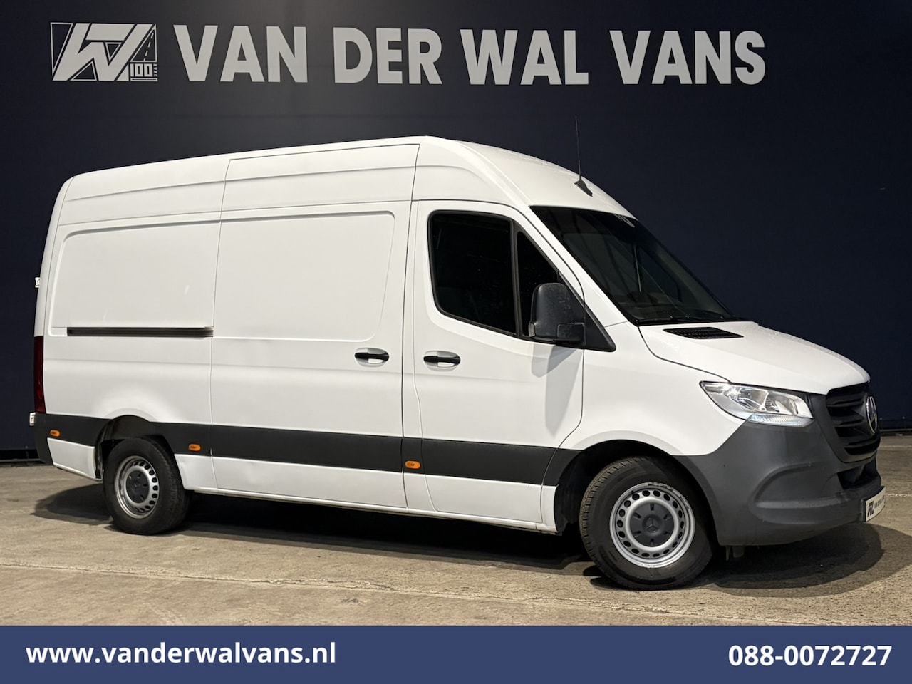 Mercedes-Benz Sprinter - 314 CDI 143pk L2H2 Euro6 Airco | Camera | 3500kg Trekhaak | Apple Carplay | Cruisecontrol, - AutoWereld.nl