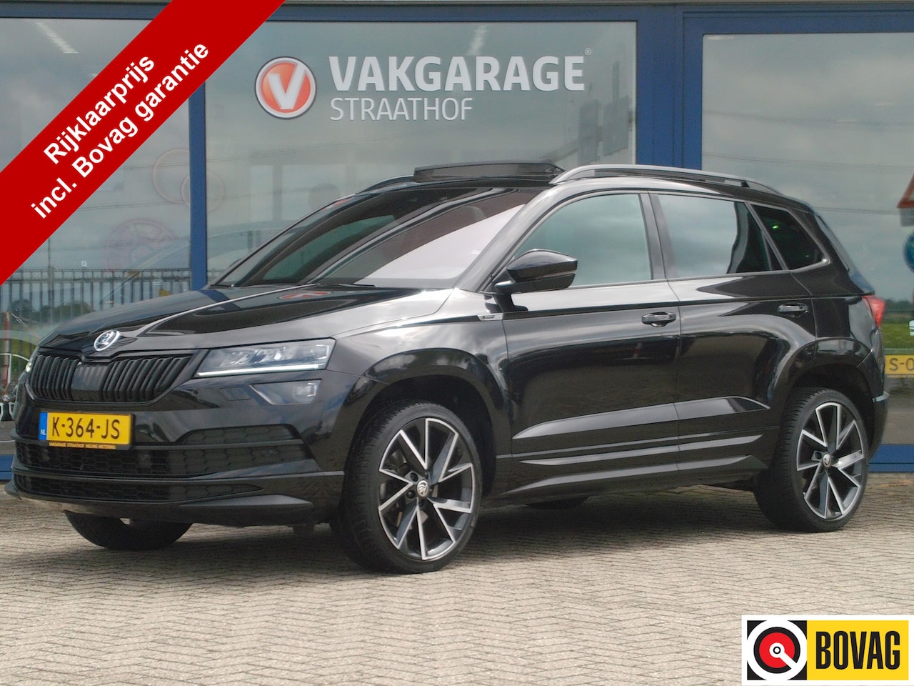 Skoda Karoq - 1.5 TSI Sportline Business, Automaat / Trekhaak / Schuifdak / Virtual Cockpit / Canton Aud - AutoWereld.nl