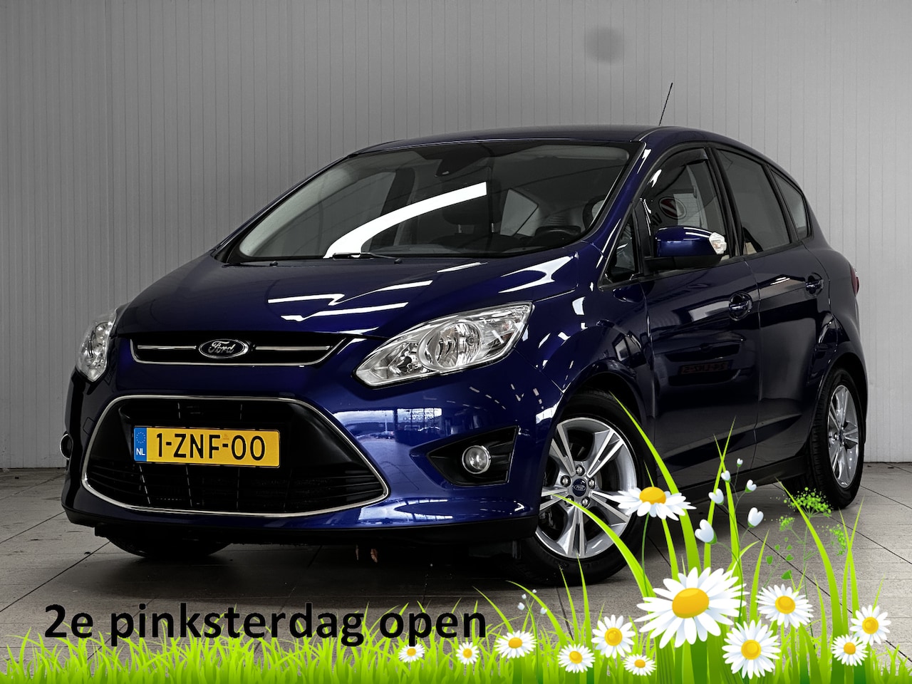 Ford C-Max - 1.0 Edition /Trekhaak! /Navi /Airco /Cruise /Elek. pakket /Bluetooth /16"LMV /PDC /Mistlam - AutoWereld.nl