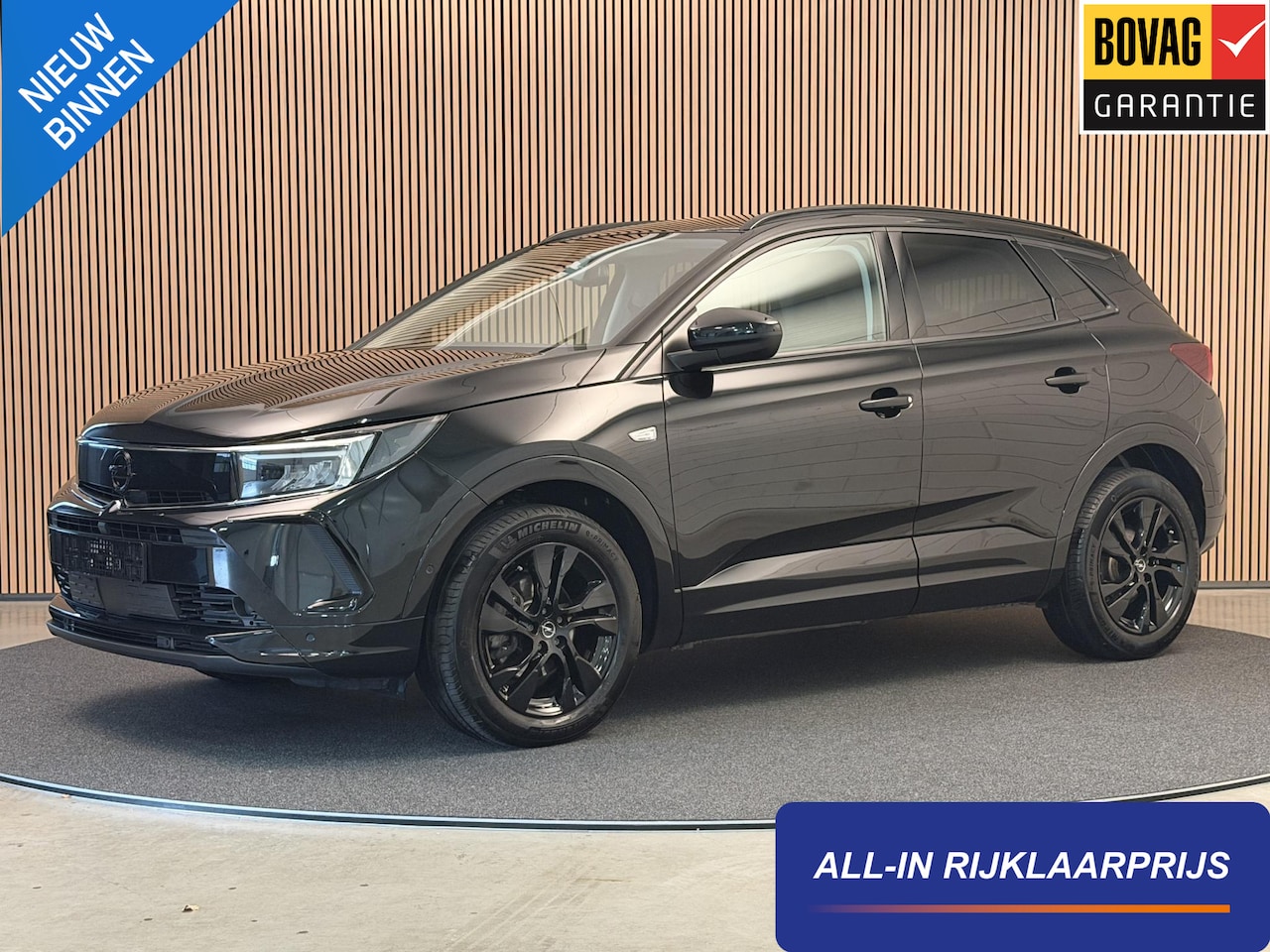 Opel Grandland - 1.2 Turbo 130PK Aut. GS | Navi | Camera | LED | AGR | Adapt. Cruise | Incl. garantie - AutoWereld.nl