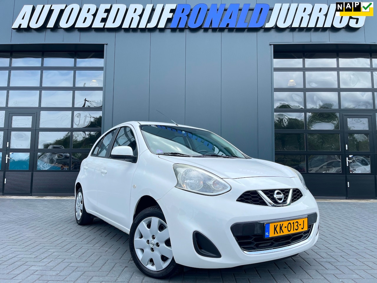 Nissan Micra - 1.2 DIG-S Acenta NL.Auto/Cruise-control/Airco/5deurs/2de Eigenaar/Goed onderhouden - AutoWereld.nl