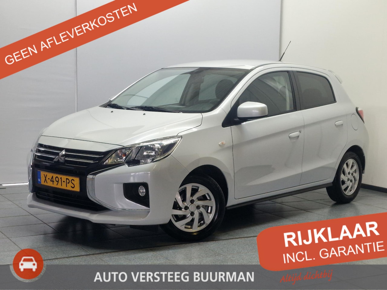 Mitsubishi Space Star - 1.2 Dynamic Automaat, Airco, Achteruitrijcamera, Cruise/Climate Control, DAB, Automatisch - AutoWereld.nl