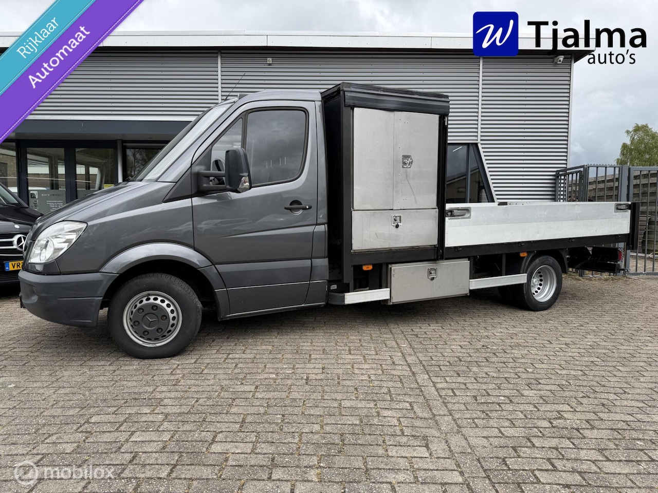 Mercedes-Benz Sprinter - pick up 313 2.2 CDI open laadbak / pick up automaat - AutoWereld.nl
