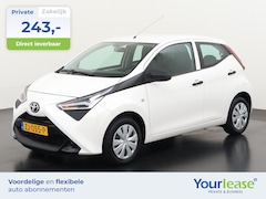 Toyota Aygo - 1.0 VVT-i x | All-in 243, - Private Lease | Direct uit voorraad
