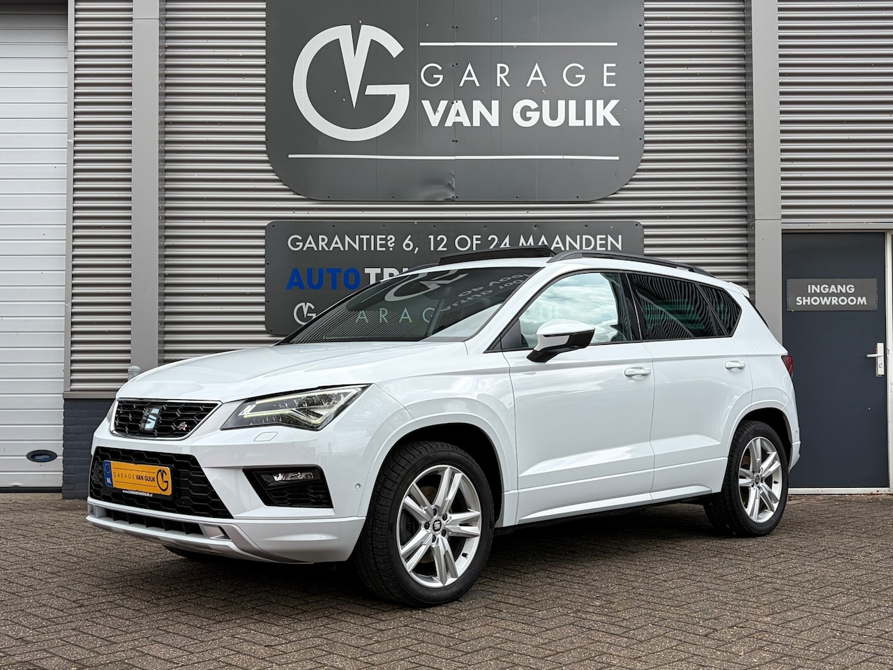 SEAT Ateca - 2.0 EcoTSI FR 4DRIVE 190PK Automaat,Trekhaak,Panodak,Navi,ACC,Clima,Camera,Stoelverwarming - AutoWereld.nl