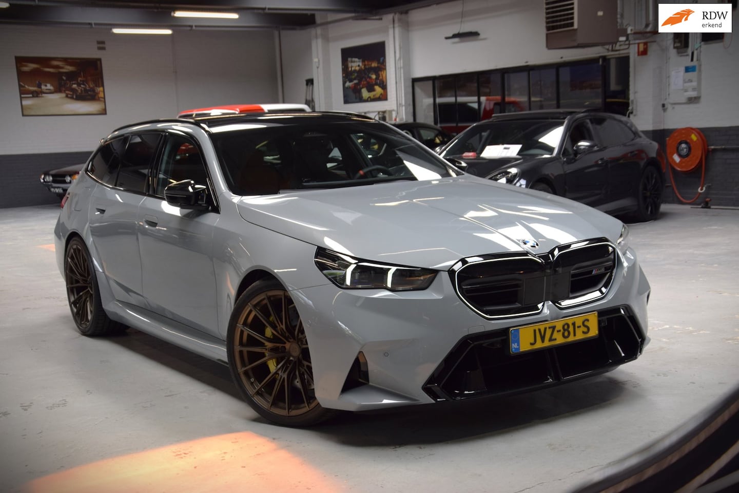 BMW 5-serie Touring - M5 Navi|Leder|22 Inch|GARANTIE|Nieuwstaat!|Org.NL|1e Eig. - AutoWereld.nl