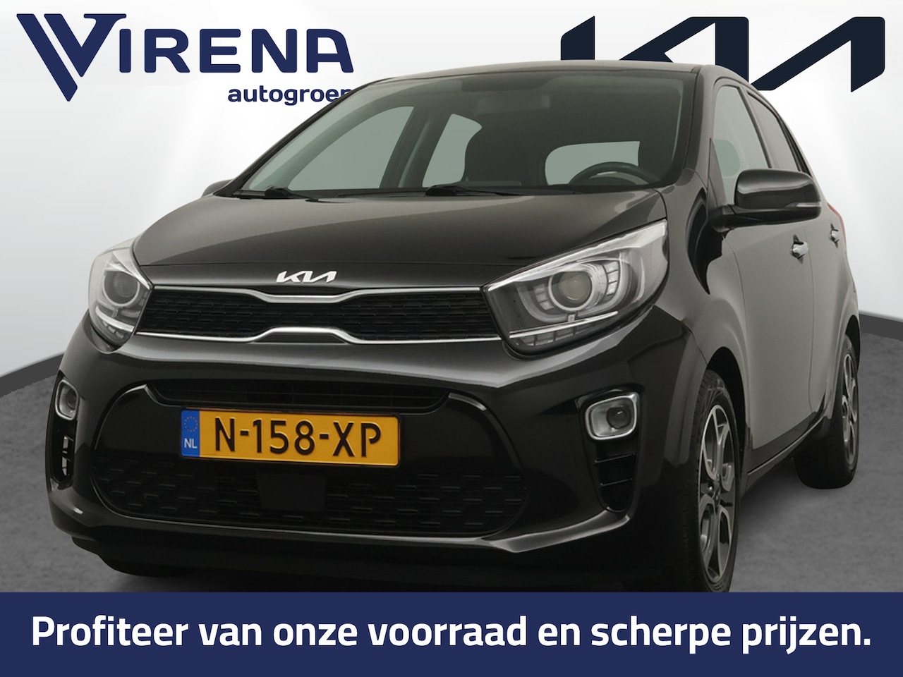 Kia Picanto - 1.0 DPi DynamicPlusLine - Apple/Android Carplay - Navigatie - Cruise Control - Climate Con - AutoWereld.nl