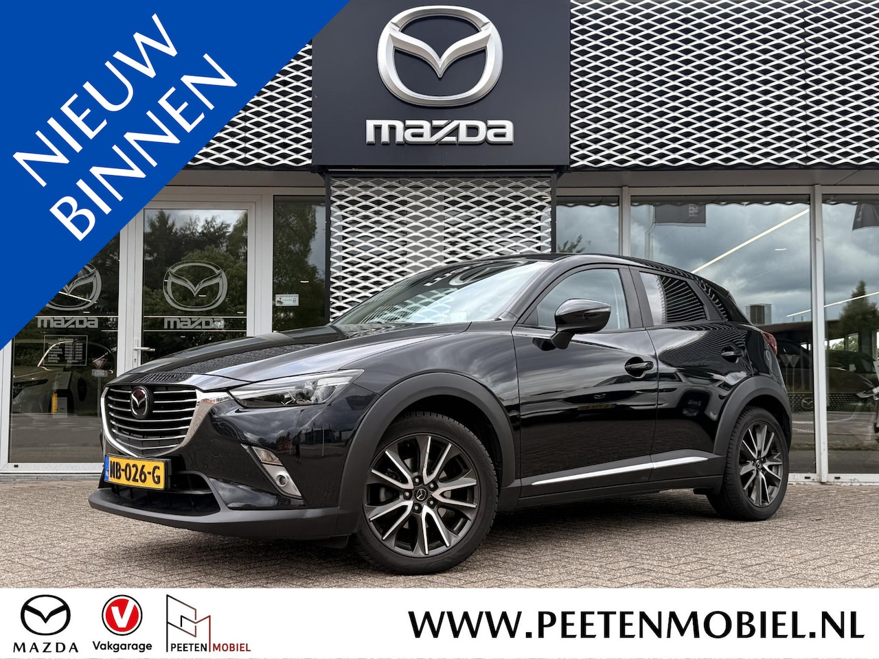 Mazda CX-3 - 2.0 SkyActiv-G 120 GT-M | TREKHAAK | CAMERA | ADAPTIVE CRUISE CONTROLE | - AutoWereld.nl
