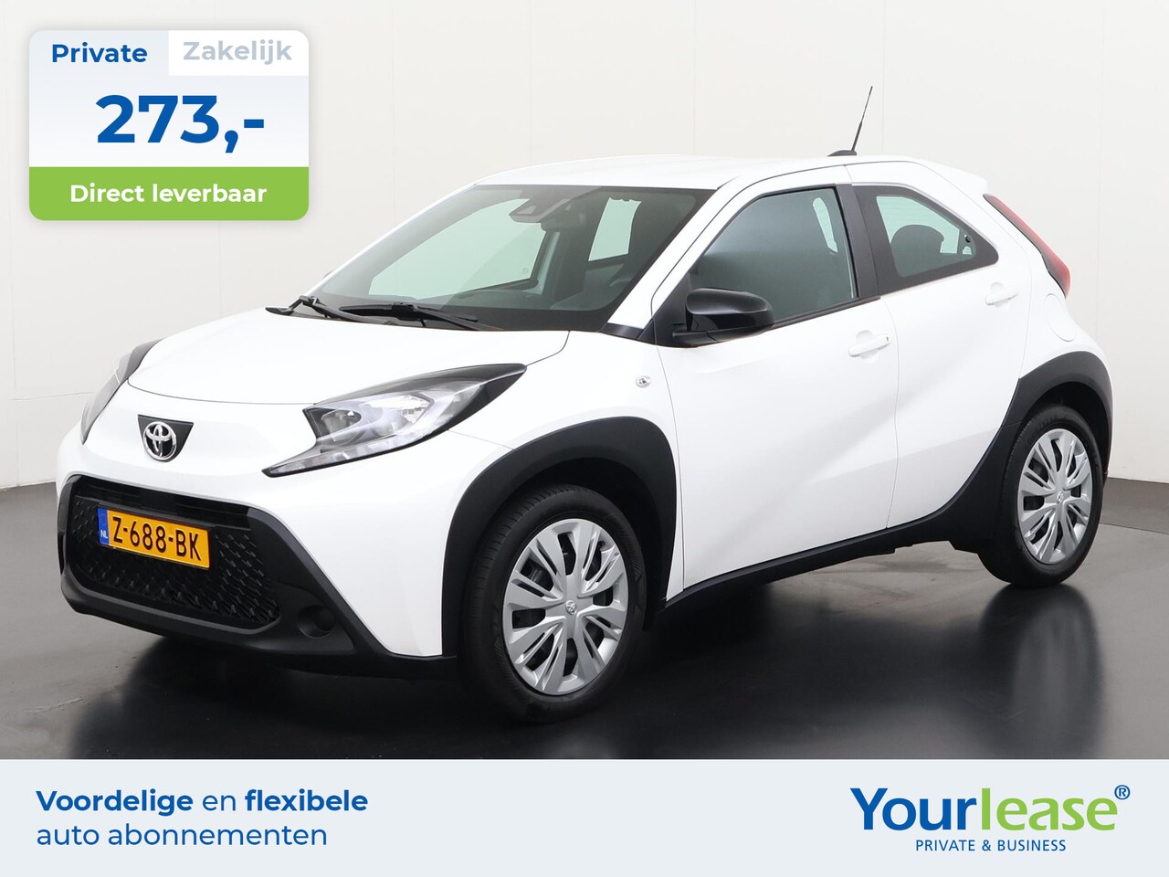 Toyota Aygo X - 1.0 VVT-i MT Play | All-in 273,- Private Lease | Direct uit voorraad - AutoWereld.nl