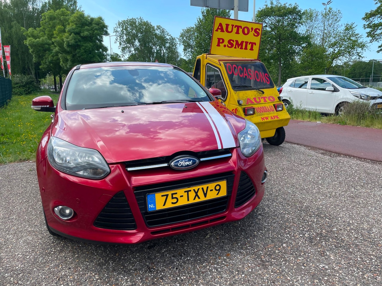 Ford Focus - 1.0 EcoBoost Lease Titanium AIRCO NW BANDEN HISTORIE AANWEZIG - AutoWereld.nl