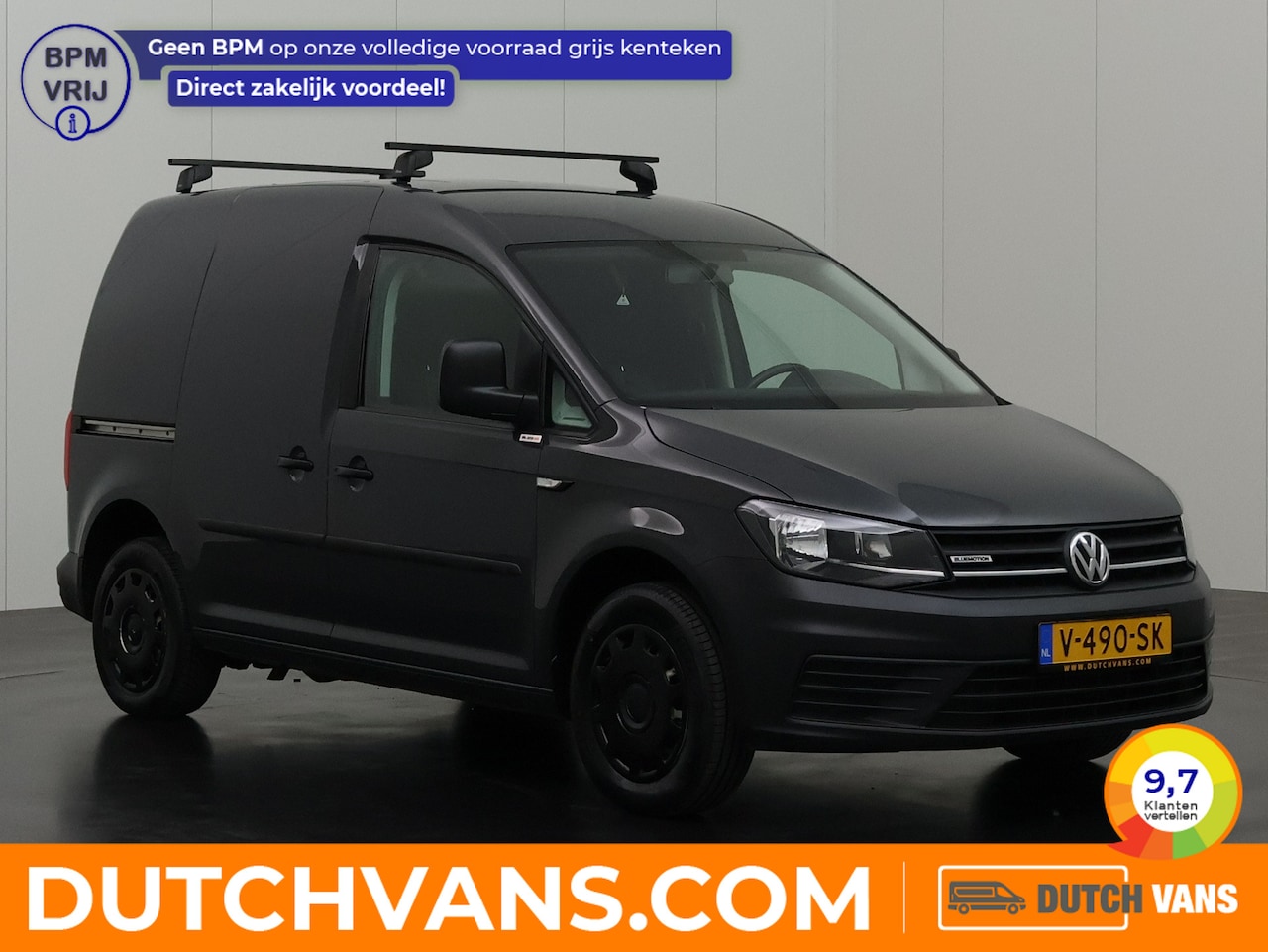 Volkswagen Caddy - 1.4TGI EcoFuel Benzine/Aardgas | Euro 6 | Airco | Cruise | Betimmering - AutoWereld.nl