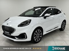 Ford Puma - 1.0 EcoBoost Hybrid ST-Line Vignale ELEKTRISCH PANORAMADAK | AFNEEMBARE TREKHAAK | LEDEREN