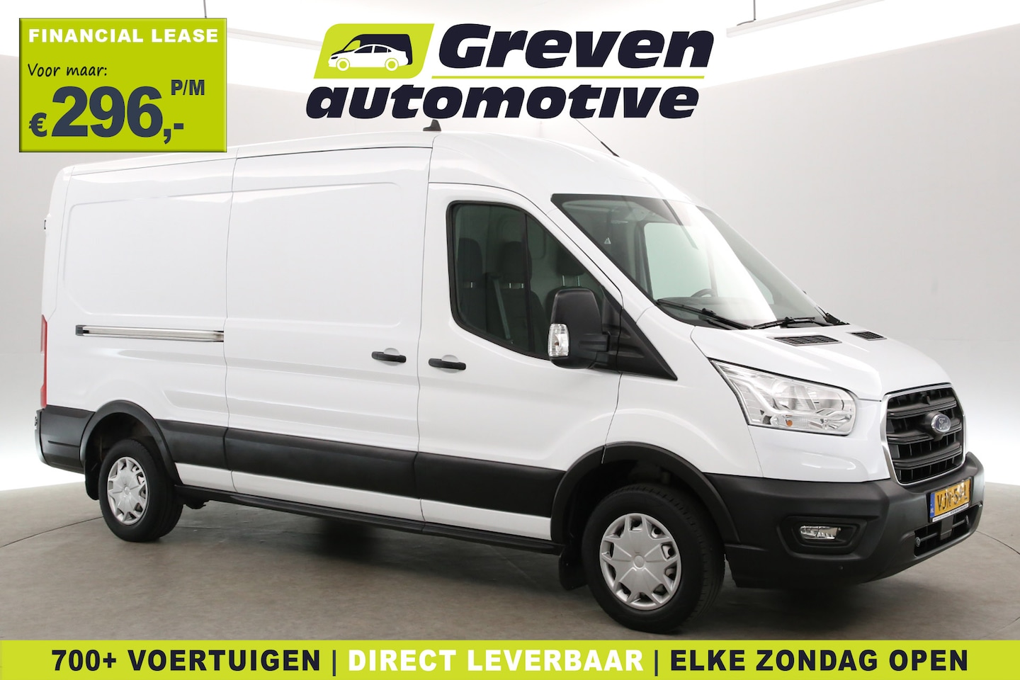 Ford Transit - 2.0 TDCI L3H2 | Airco | Cruise | 3 Zits | 2xSchuifdeur | Parkeersens. - AutoWereld.nl