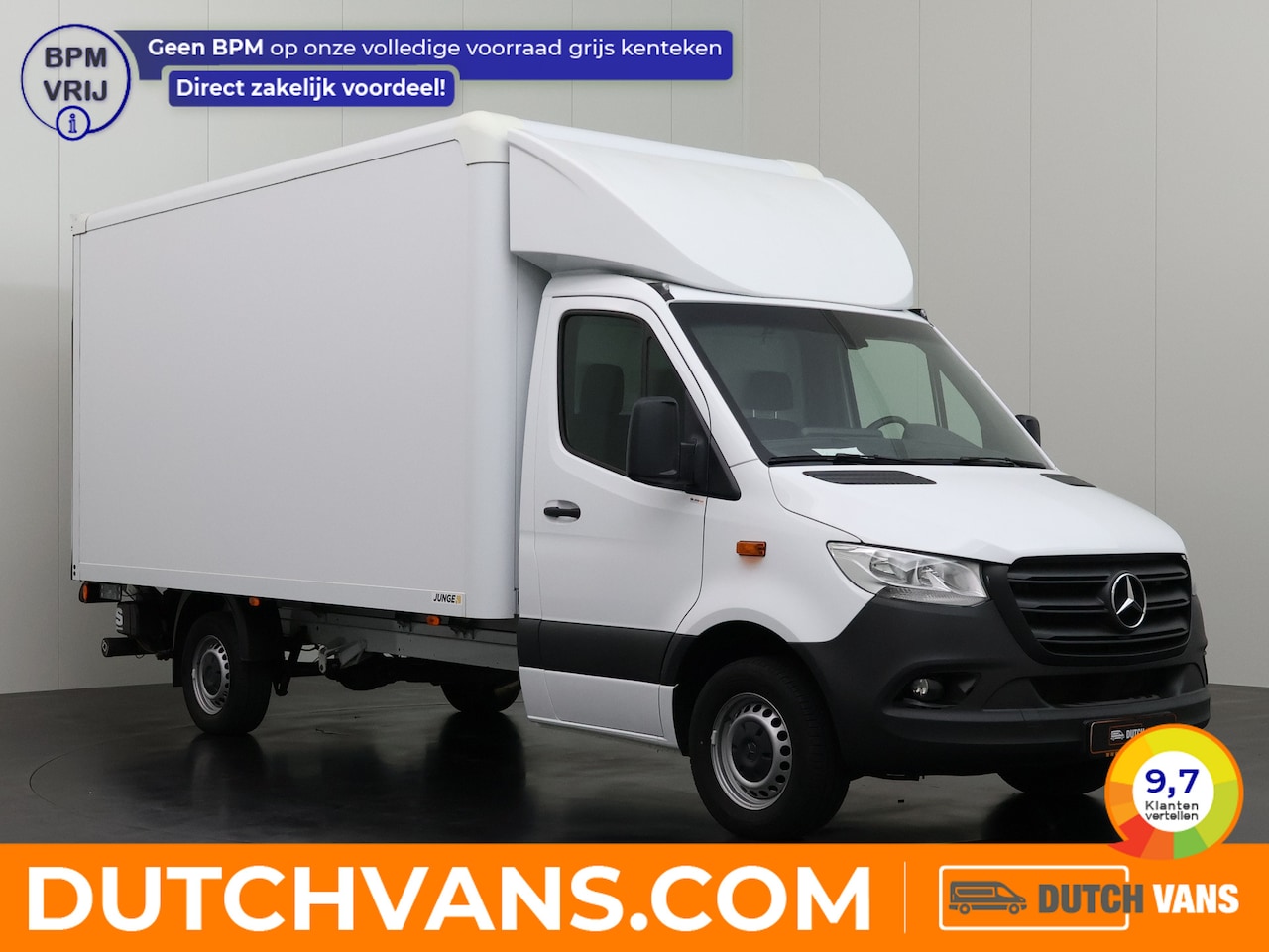 Mercedes-Benz Sprinter - 317CDi Automaat Bakwagen+Laadklep | Multimedia | Camera | 3-Zits | Airco | Cruise - AutoWereld.nl