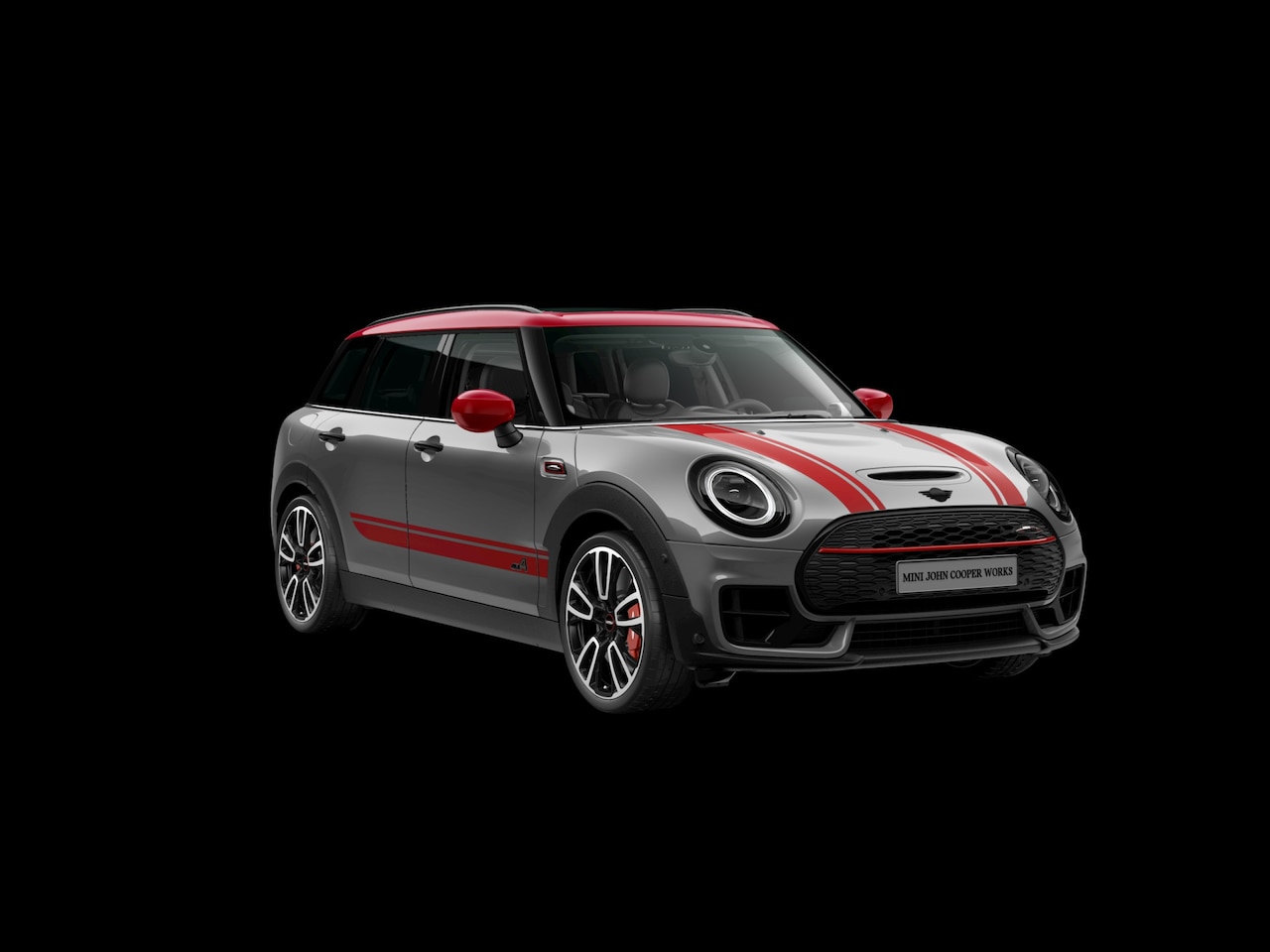 MINI Clubman - 2.0 JCW ALL4 F1 Aut. | Navi | Panorama | Leder | Memory | H&K | Head-Up | Camera | 19"LM | - AutoWereld.nl